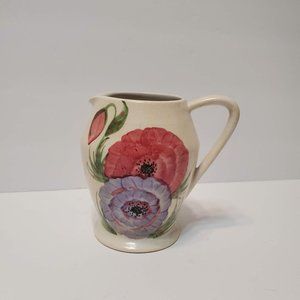 Vintage Milk Jug, 1930s E Radford England Pottery, Hand Painted